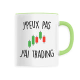 Mug J'peux pas j'ai trading 