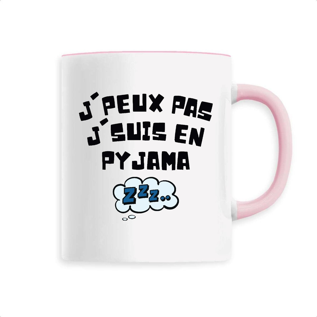 Mug J'peux pas j'suis en pyjama 