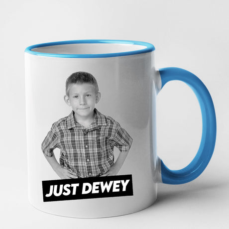 Mug Just Dewey Bleu