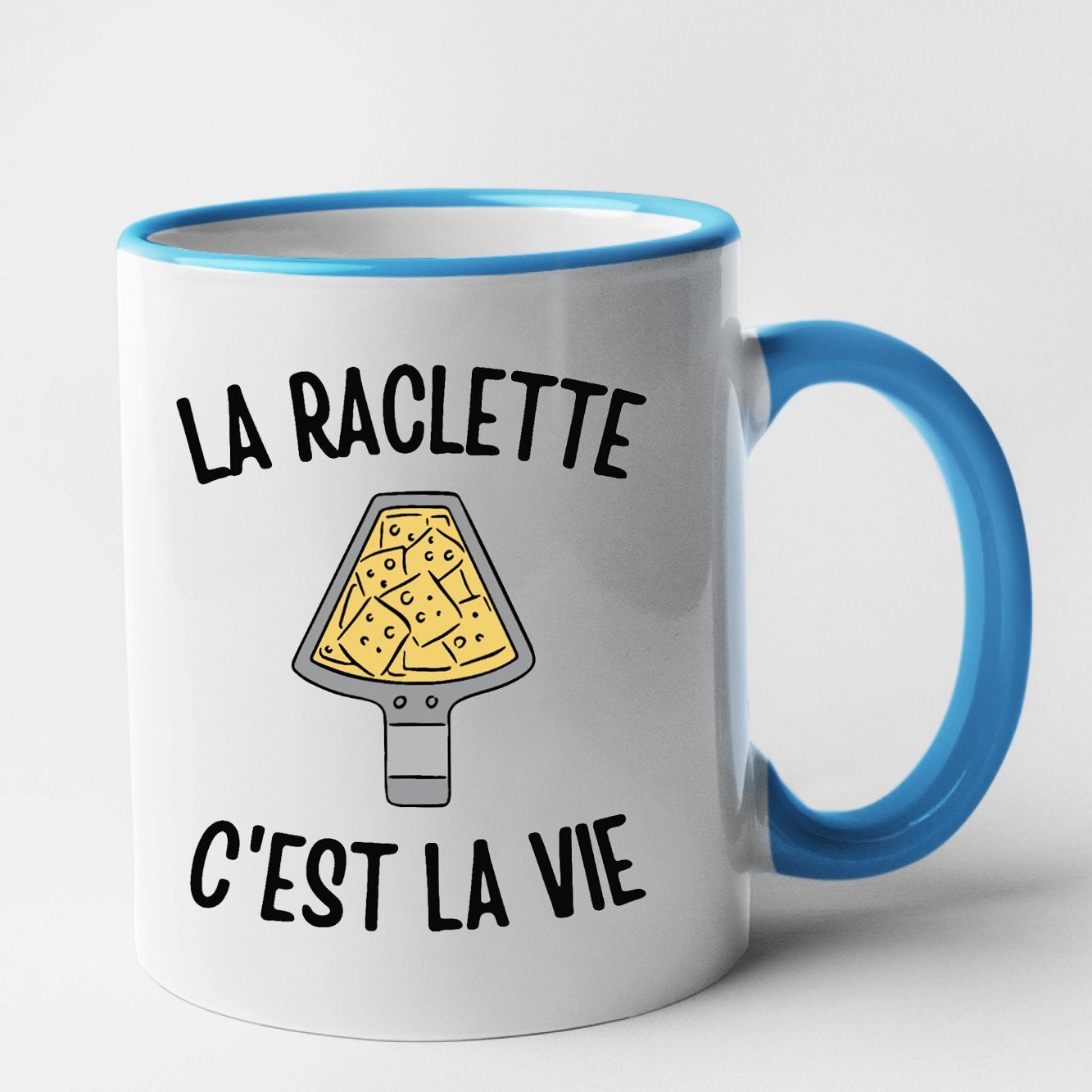 Mug La raclette c'est la vie Bleu