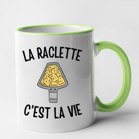 Mug La raclette c'est la vie Vert