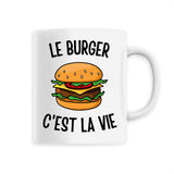 Mug Le burger c'est la vie 