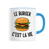 Mug Le burger c'est la vie 