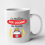 Mug Le meilleur aide soignant du monde Blanc