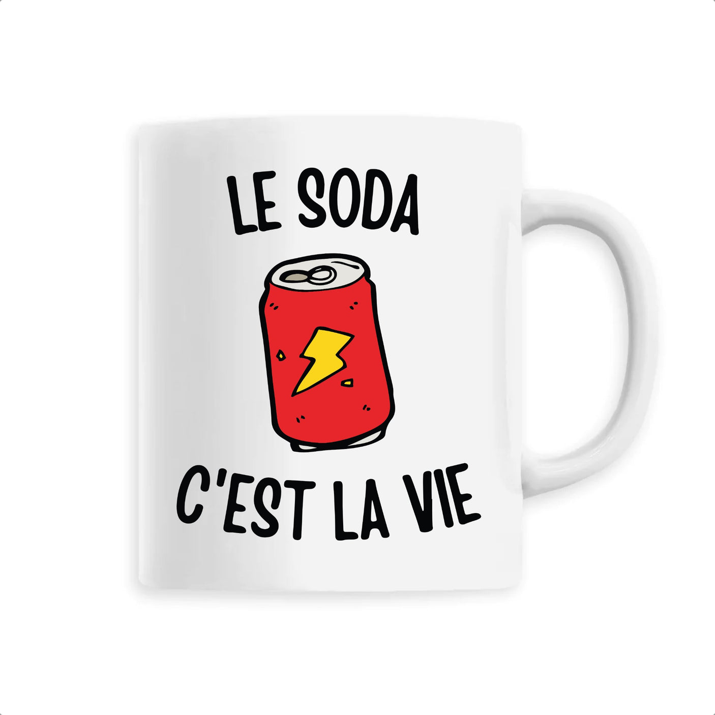 Mug Le soda c'est la vie 