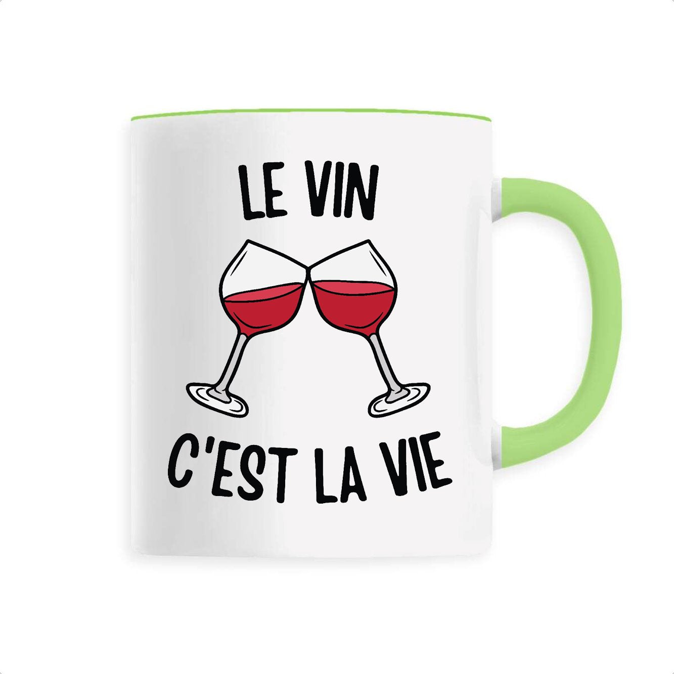 Mug Le vin c'est la vie 