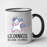 Mug Licornasse Noir