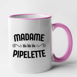 Mug Madame pipelette Rose