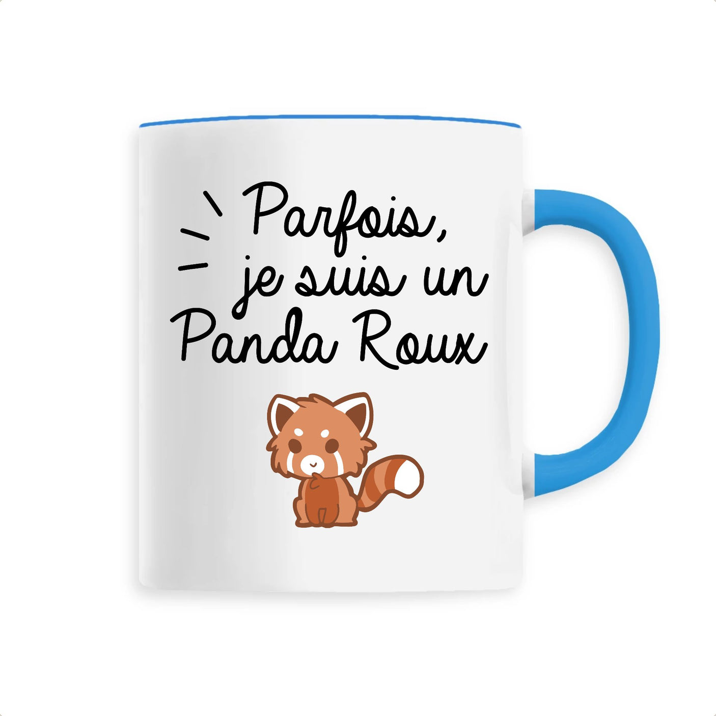 Mug Panda roux 