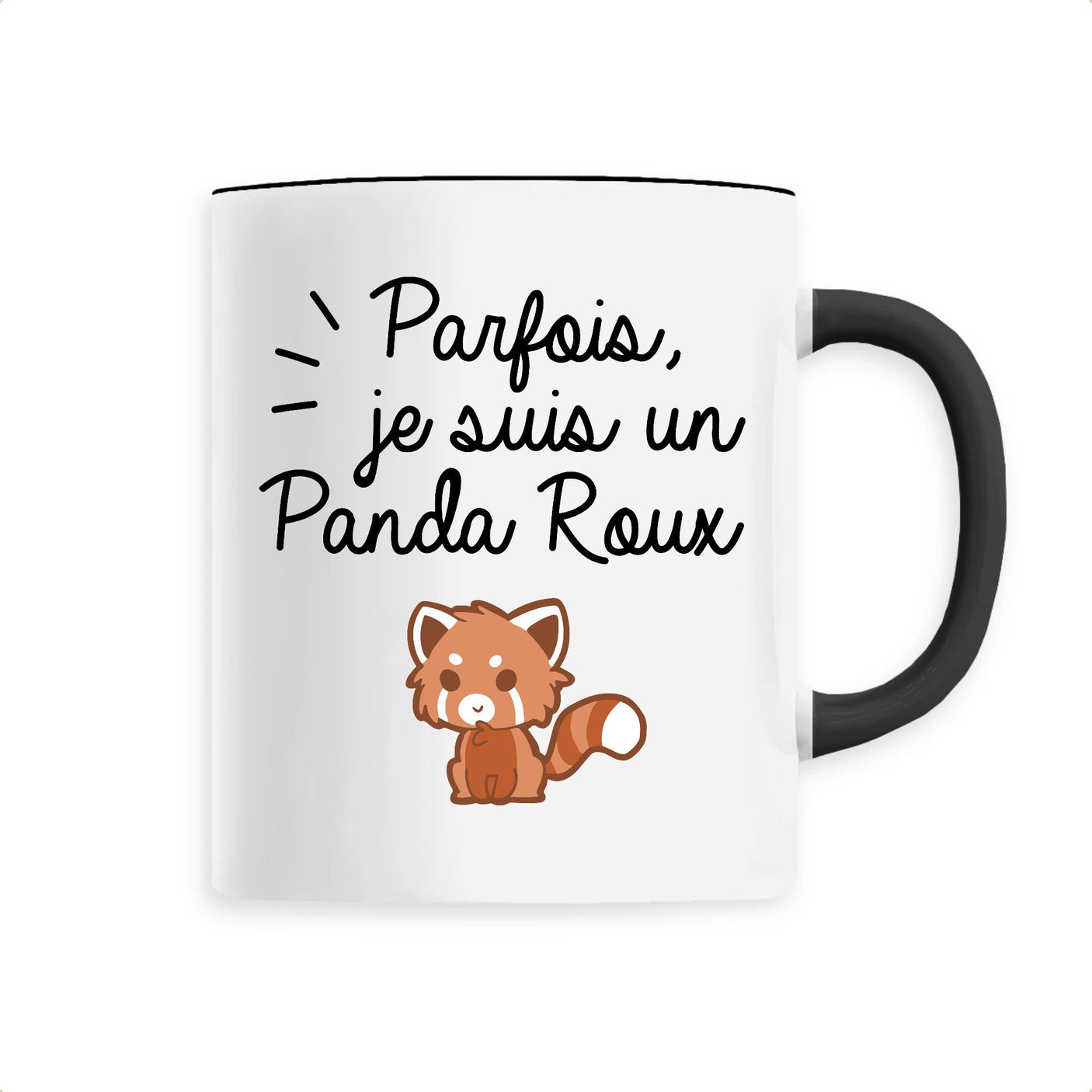 Mug Panda roux 