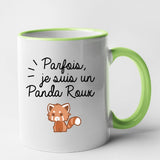 Mug Panda roux Vert