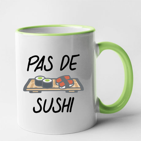 Mug Pas de sushi Vert