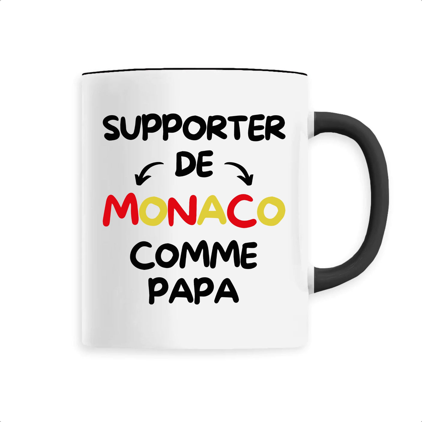 Mug Supporter de Monaco comme papa 