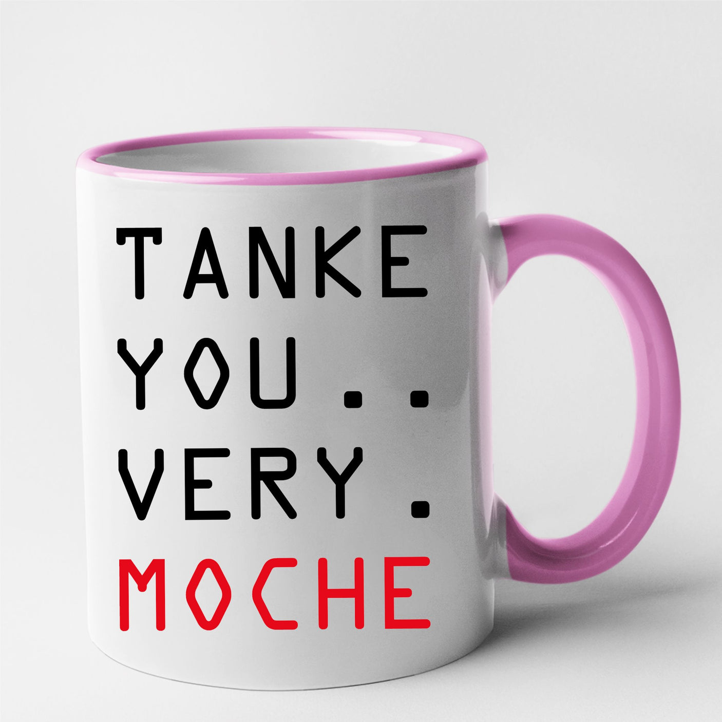 Mug Tanke you very moche Rose