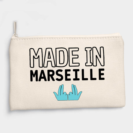 Pochette Made in Marseille Beige