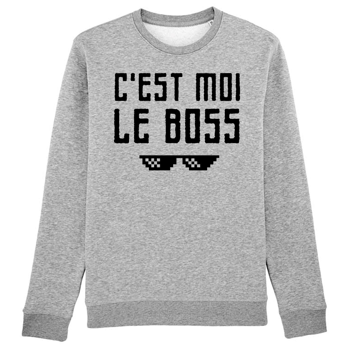 Sweat Adulte C'est moi le boss 