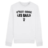 Sweat Adulte C'est quoi les bails 