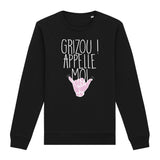 Sweat Adulte Grizou appelle moi 