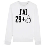 Sweat Adulte J'ai 30 ans 29 + 1 