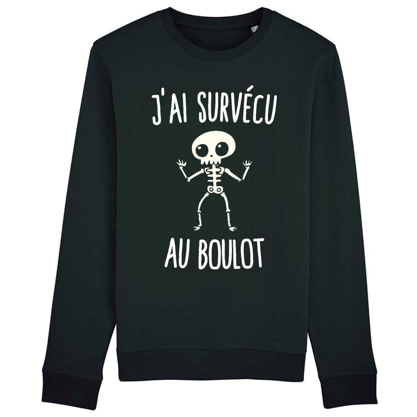 Sweat Adulte J'ai survécu au boulot 