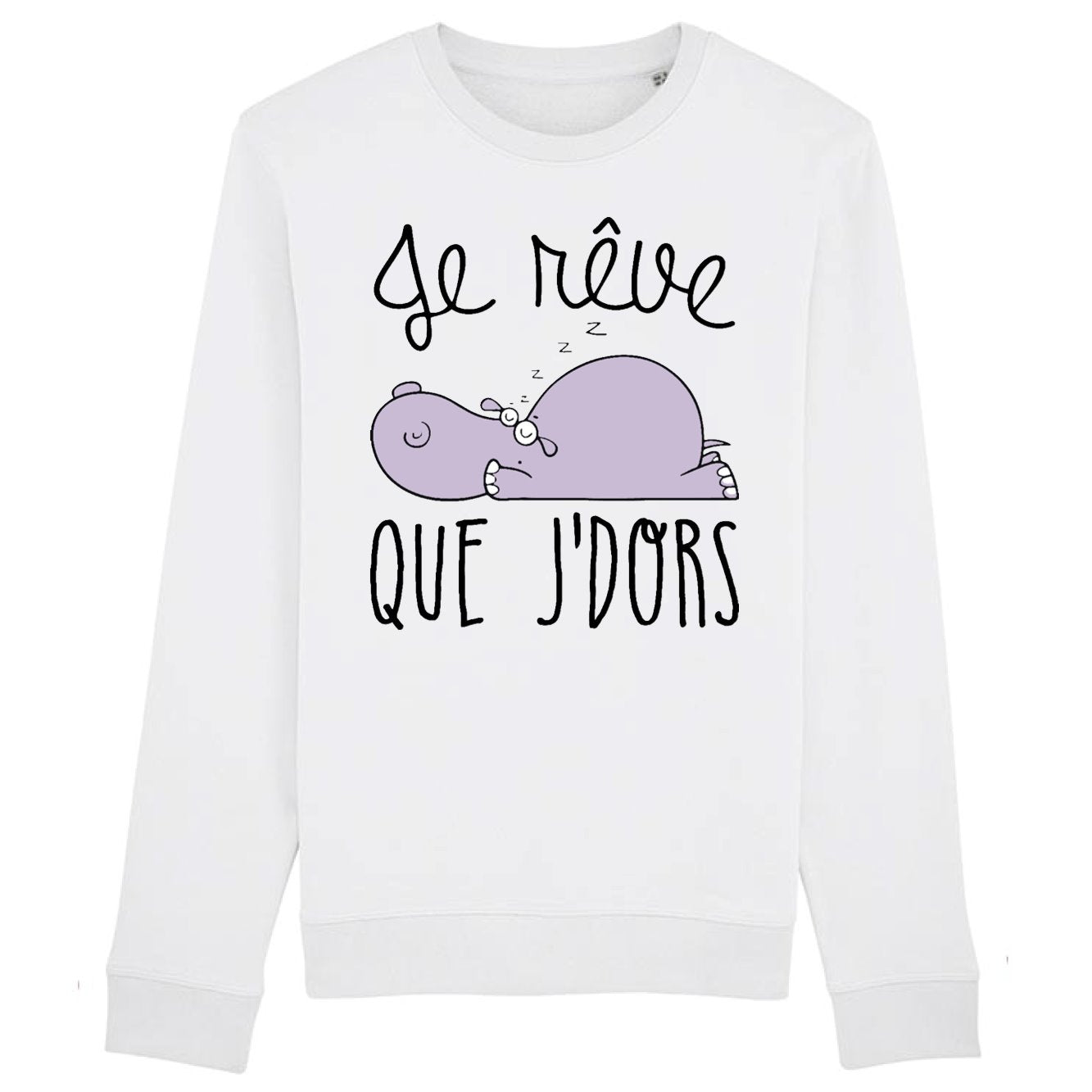 Sweat Adulte Je rêve que je dors 