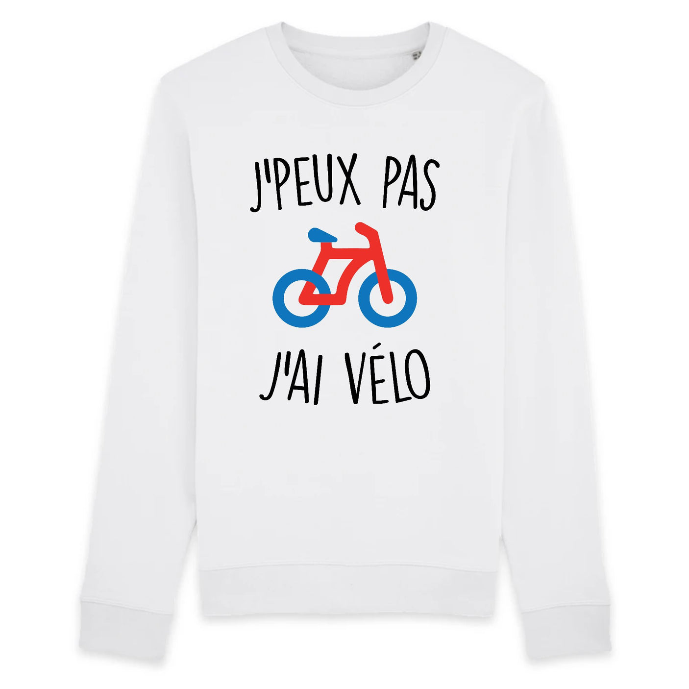 Sweat Adulte J'peux pas j'ai vélo 