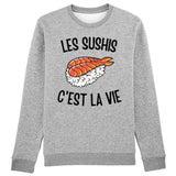 Sweat Adulte Les sushis c'est la vie 