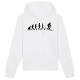 Sweat Capuche Adulte Évolution ski 