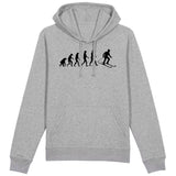 Sweat Capuche Adulte Évolution ski 