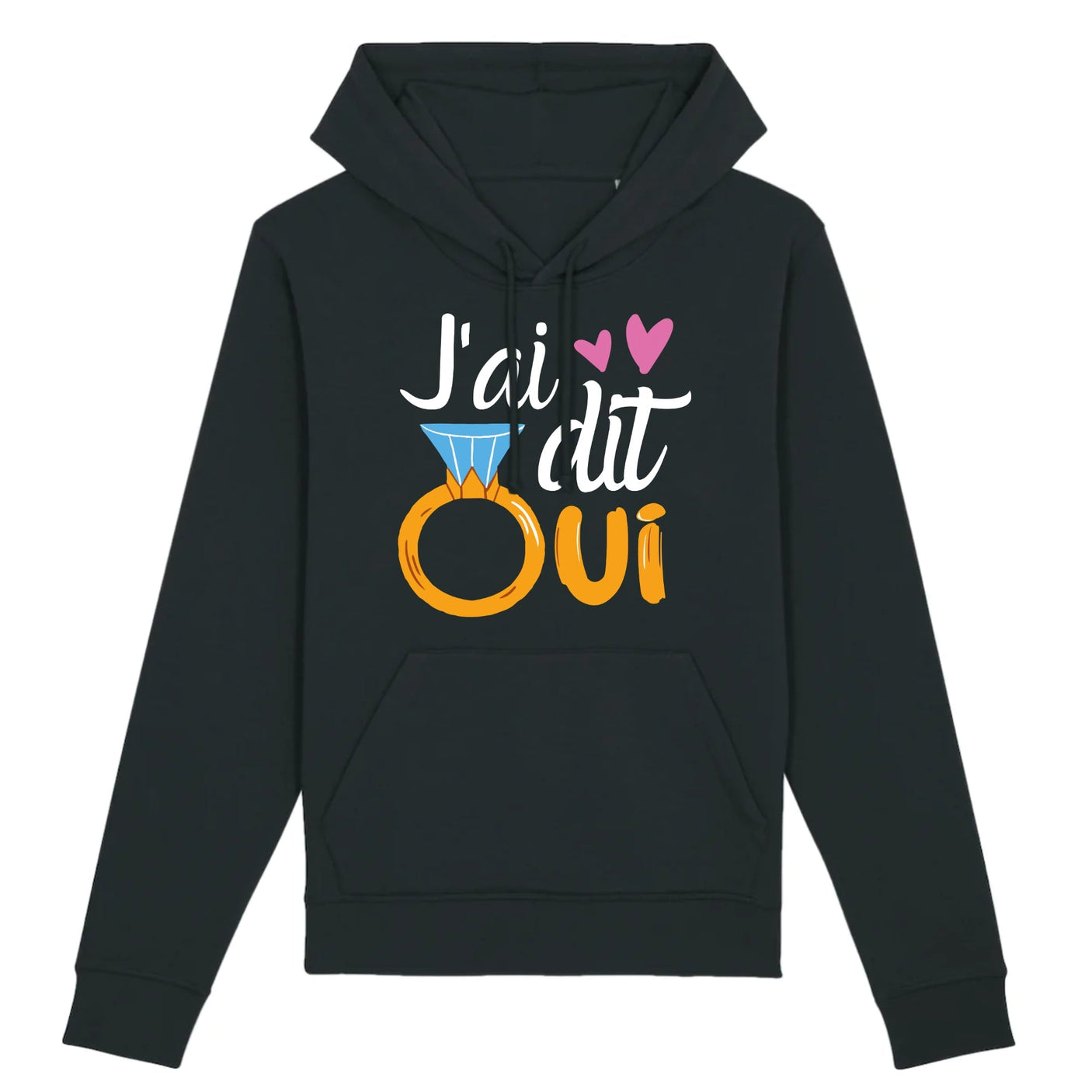 Sweat Capuche Adulte J'ai dit oui 