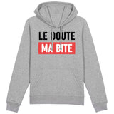 Sweat Capuche Adulte Le doute ma bite 