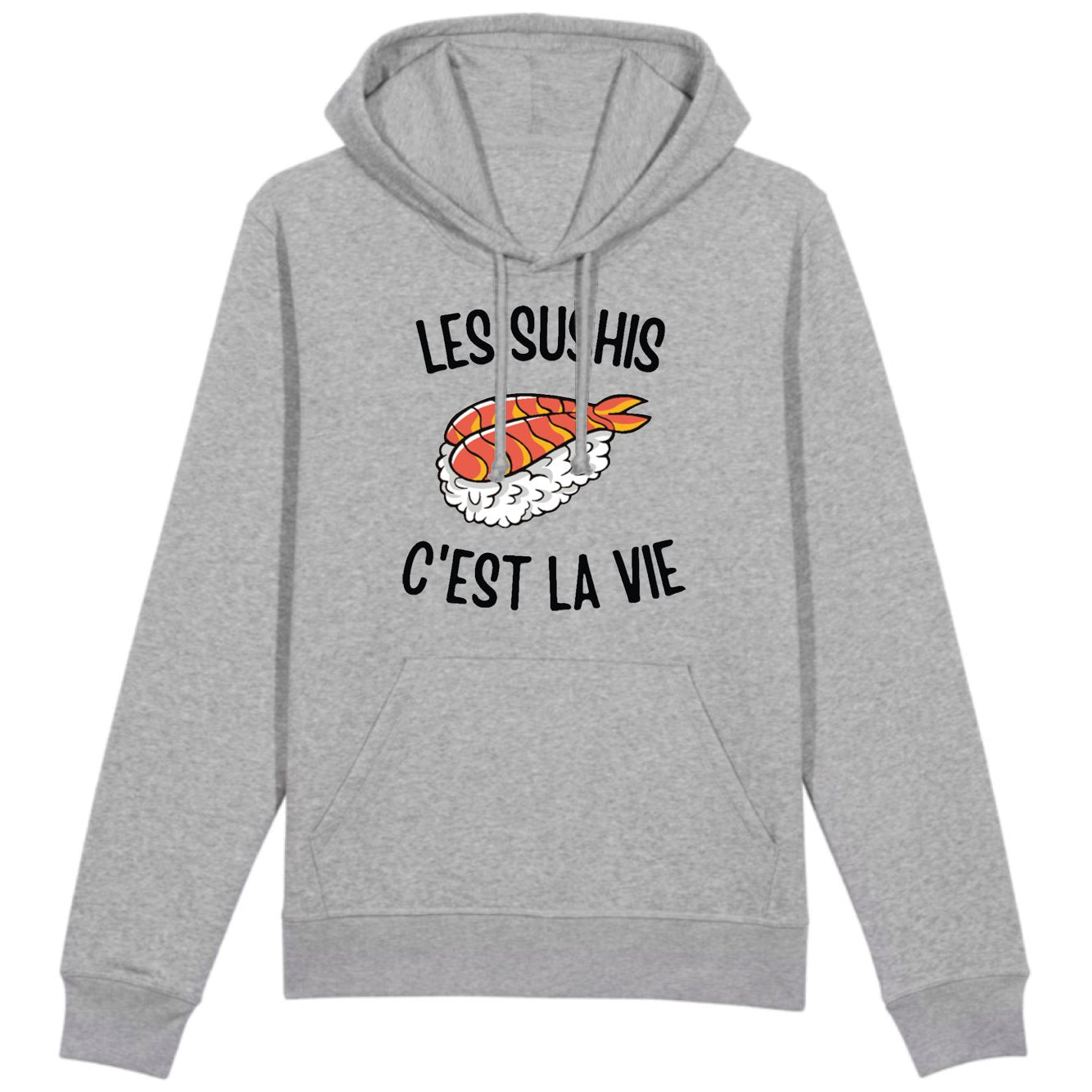 Sweat Capuche Adulte Les sushis c'est la vie 