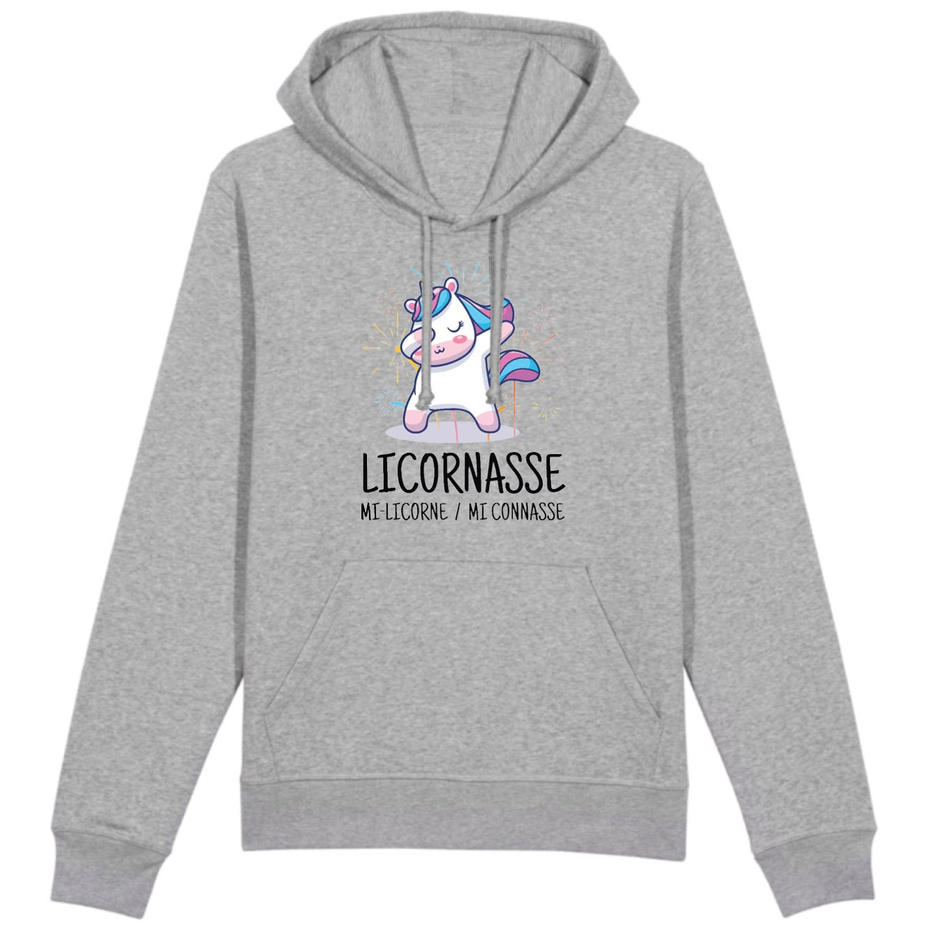 Sweat Capuche Adulte Licornasse 