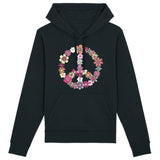 Sweat Capuche Adulte Peace and Love 