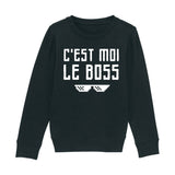 Sweat Enfant C'est moi le boss 