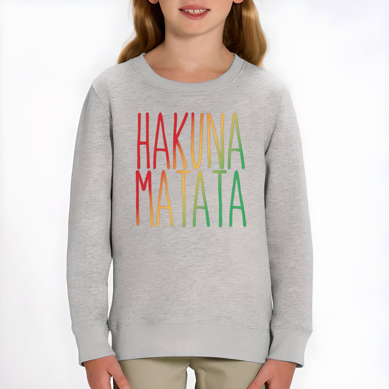 Sweat Enfant Hakuna Matata Gris