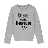 Sweat Enfant Râleuse mais heureuse 