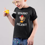 T-Shirt Enfant Benjam prejent Noir