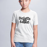 T-Shirt Enfant Bichette en basket Blanc