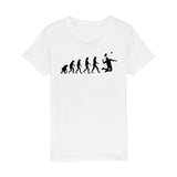 T-Shirt Enfant Évolution badminton 