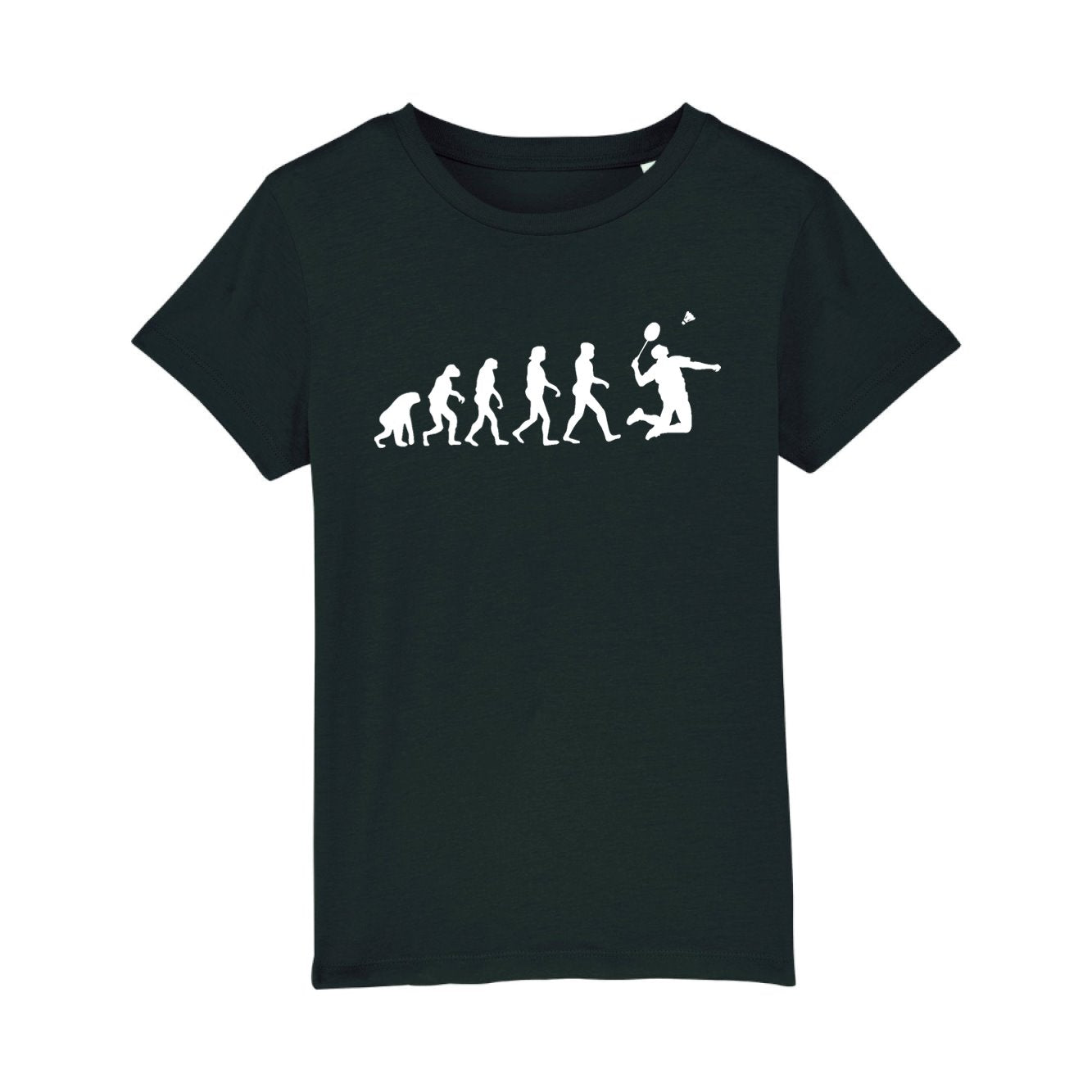 T-Shirt Enfant Évolution badminton 