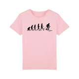 T-Shirt Enfant Évolution ski 