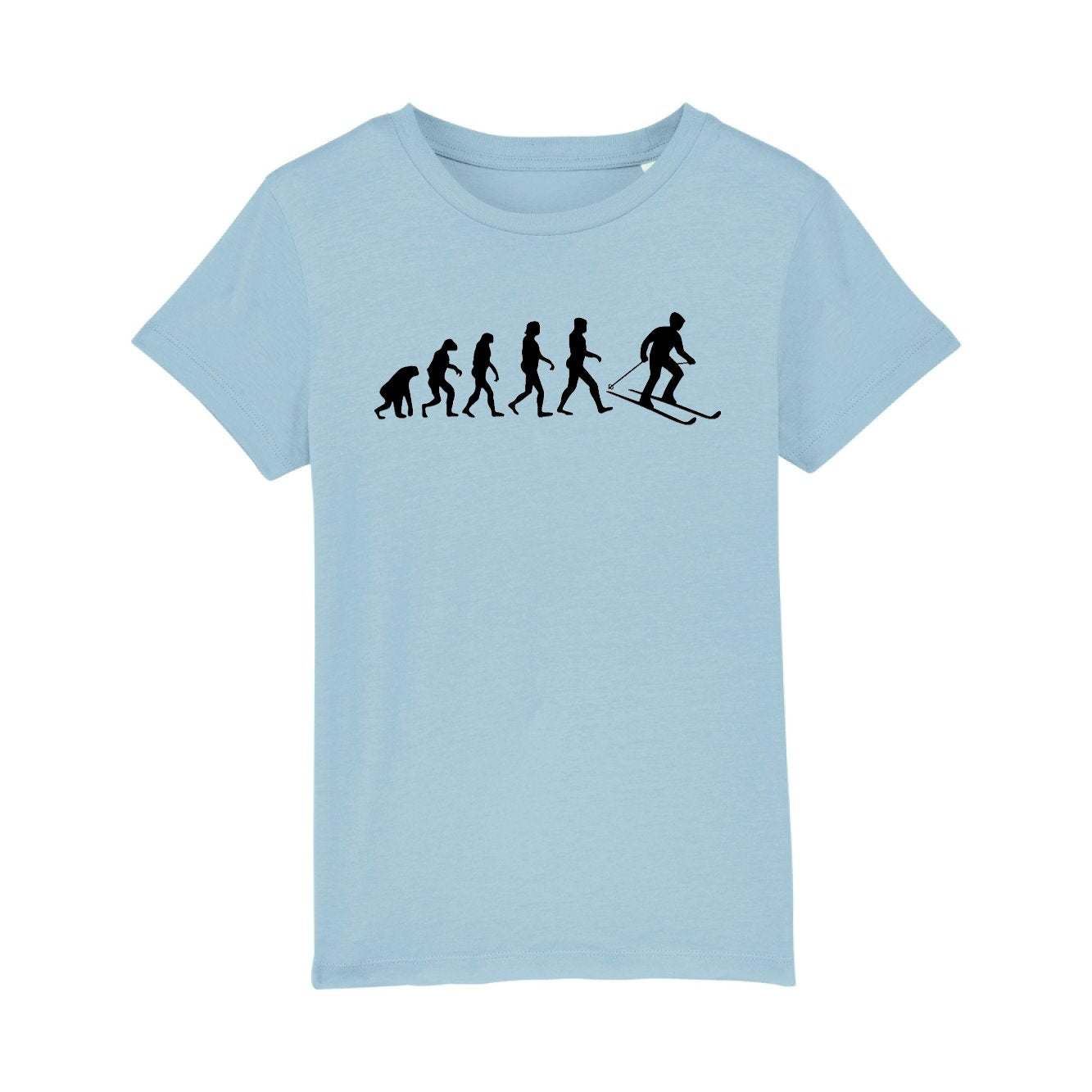 T-Shirt Enfant Évolution ski 