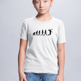 T-Shirt Enfant Évolution volley Blanc
