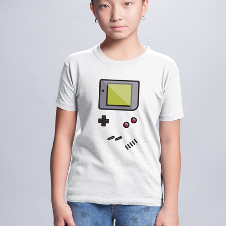 T-Shirt Enfant Game Boy Blanc