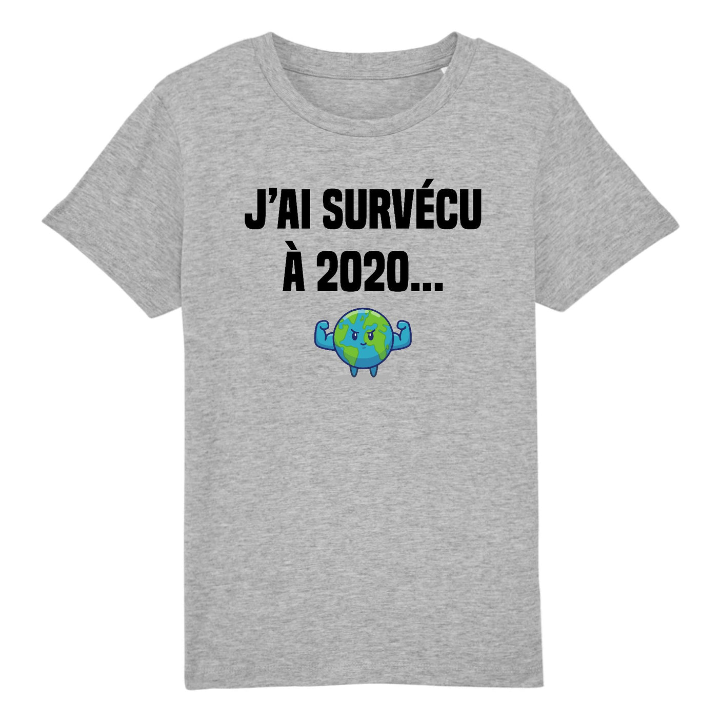 T-Shirt Enfant J'ai survécu à 2020 