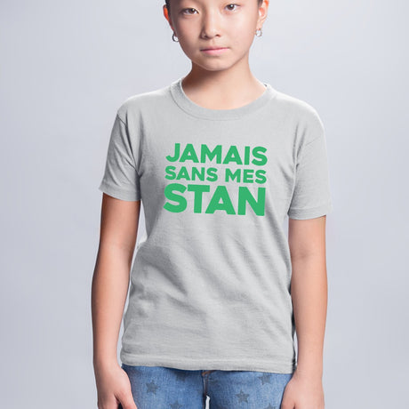 T-Shirt Enfant Jamais sans mes Stan Gris