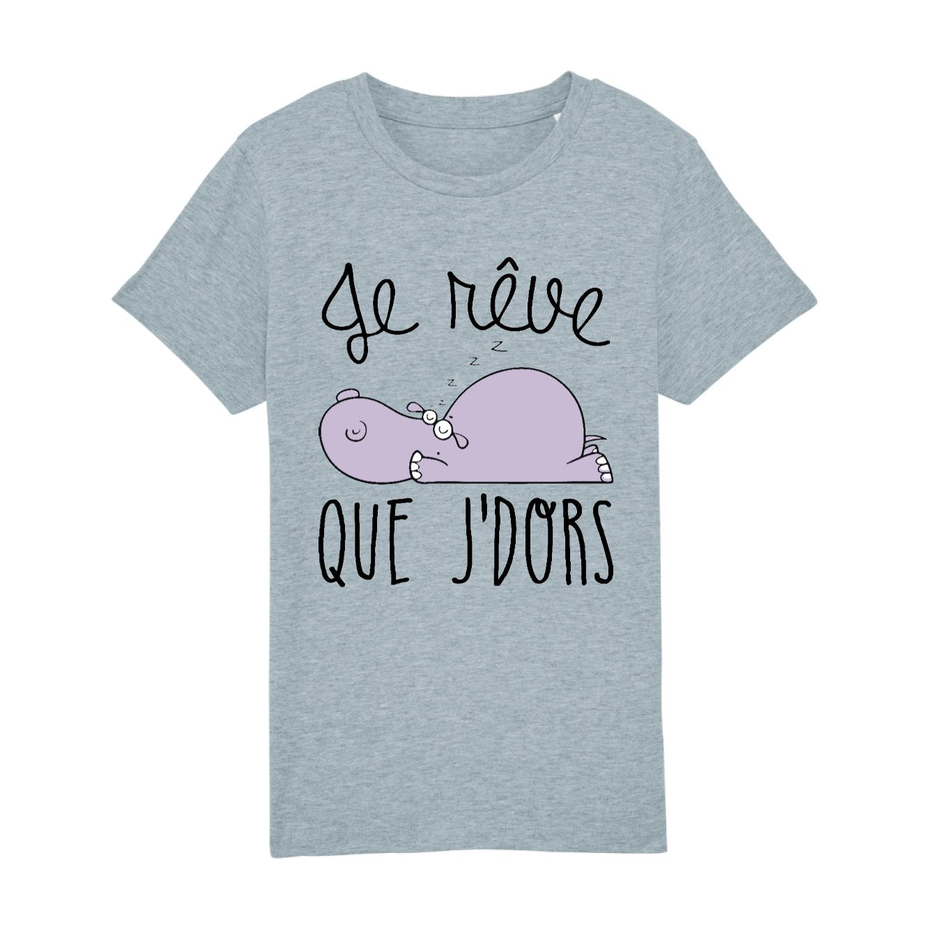 T-Shirt Enfant Je rêve que je dors 