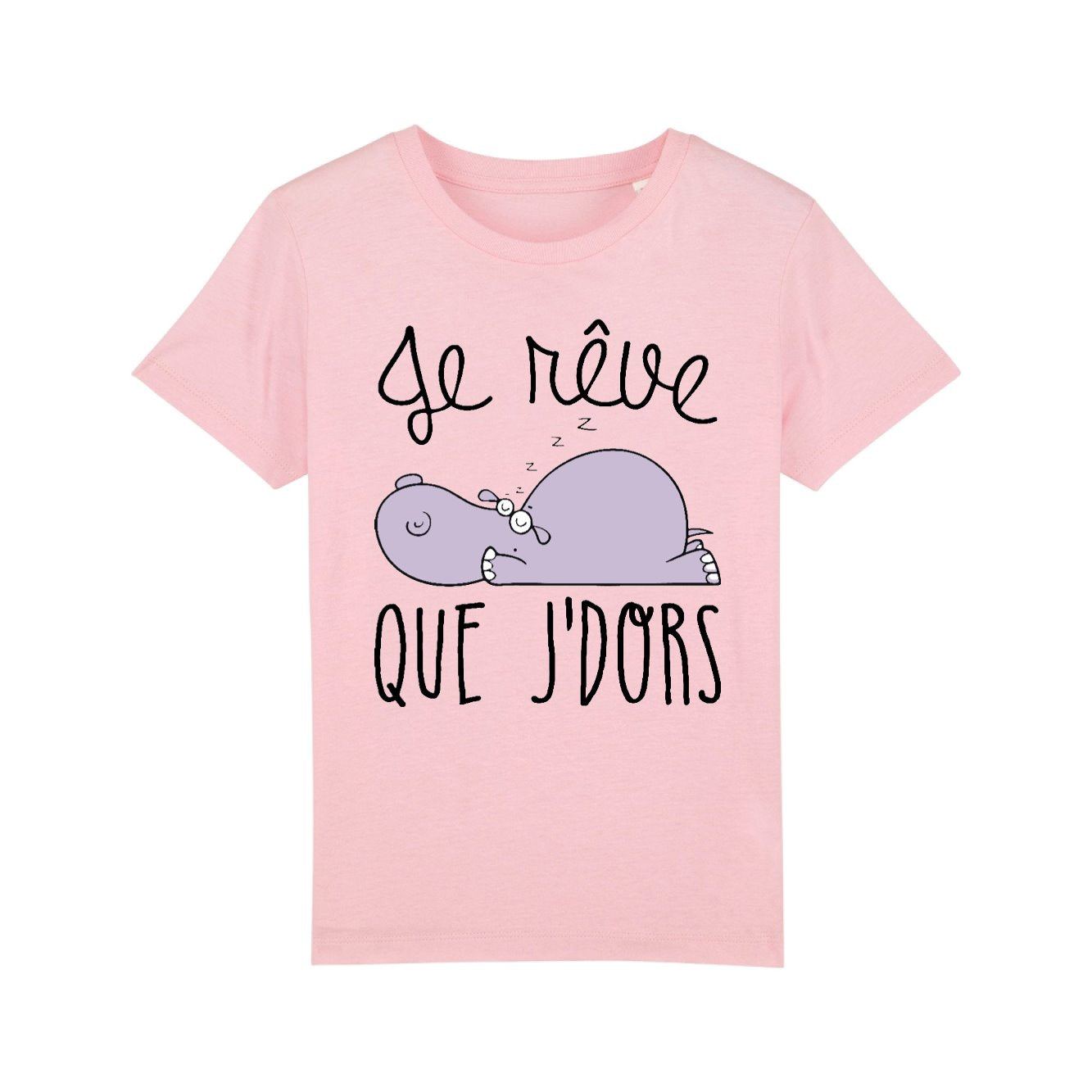 T-Shirt Enfant Je rêve que je dors 