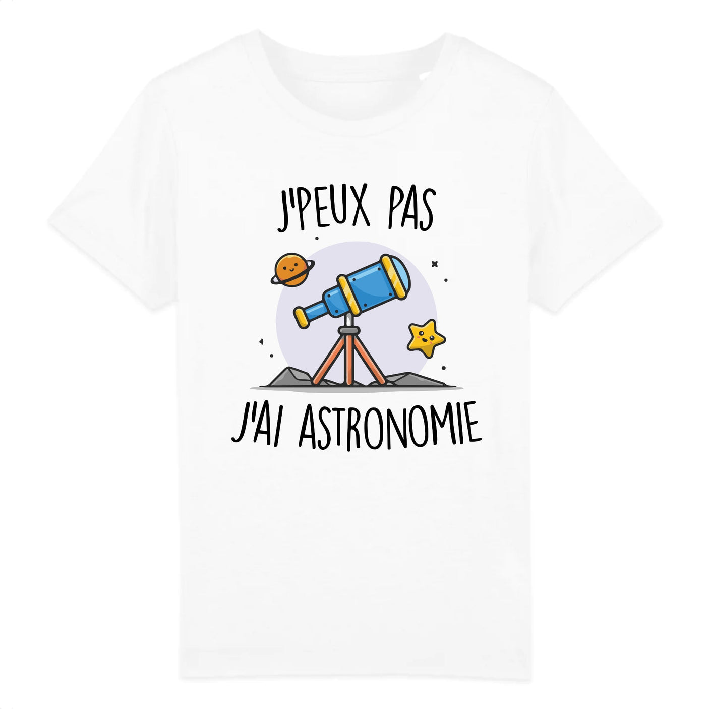 T-Shirt Enfant J'peux pas j'ai astronomie 